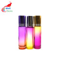 custom 10ml gradient glass roll on bottle perfume essence eye cream serum roller bottle Roller-97B